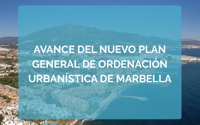 Avance del nuevo Plan General de Ordenación Urbanística de Marbella. Nueva Prórroga del plazo de presentación de propuesta.